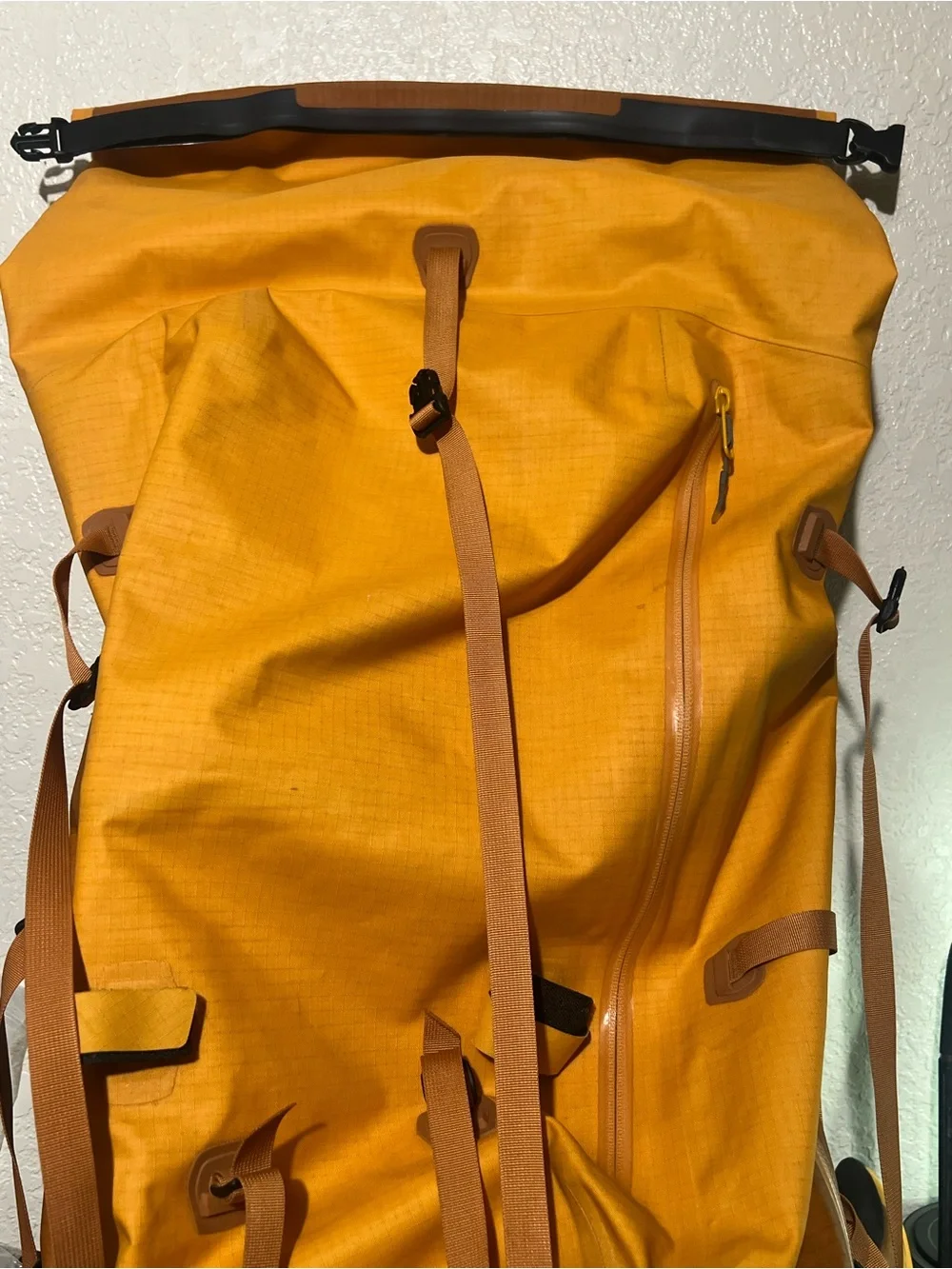 Arc'teryx Orange and Yellow Technical Expedition Backpack